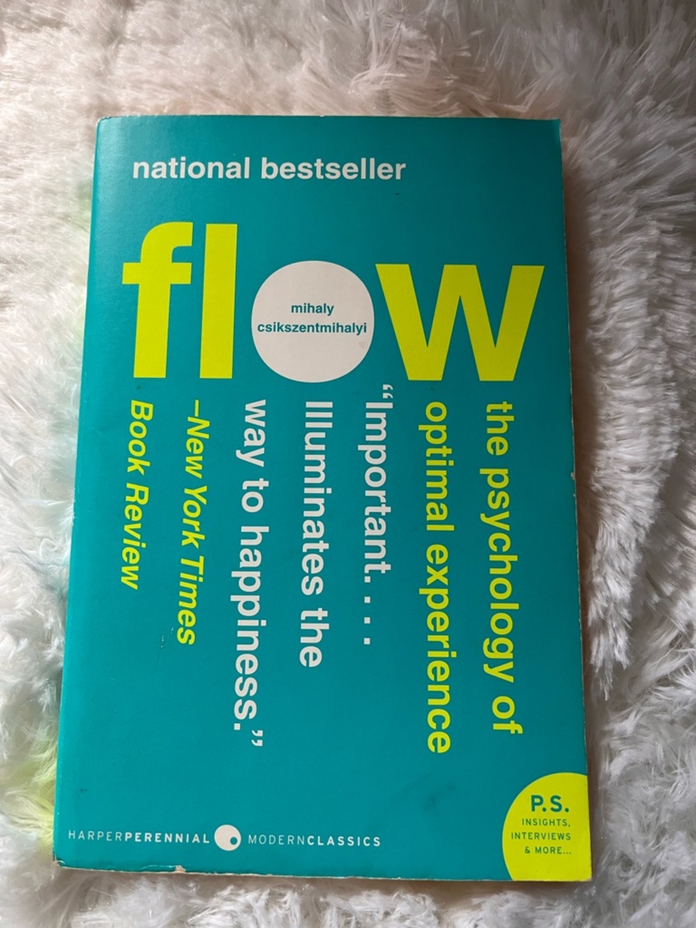 Flow by Mihaly Csikszentmihalyi — Paperback